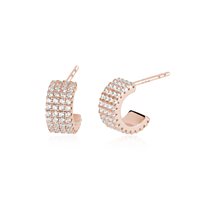 Orecchini Mabina Donna Orecchini In Argento E Zirconi in Argento Zircone 563438 - 563438